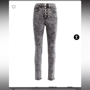 VERONICA BEARD Maera Acid Wash Skinny Jeans - size 6/28